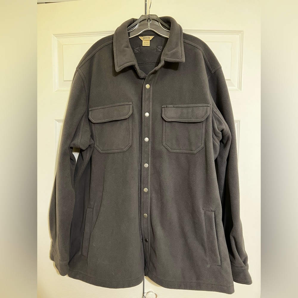 DULUTH TRADING COMPANY thick fleece shacket/jacket